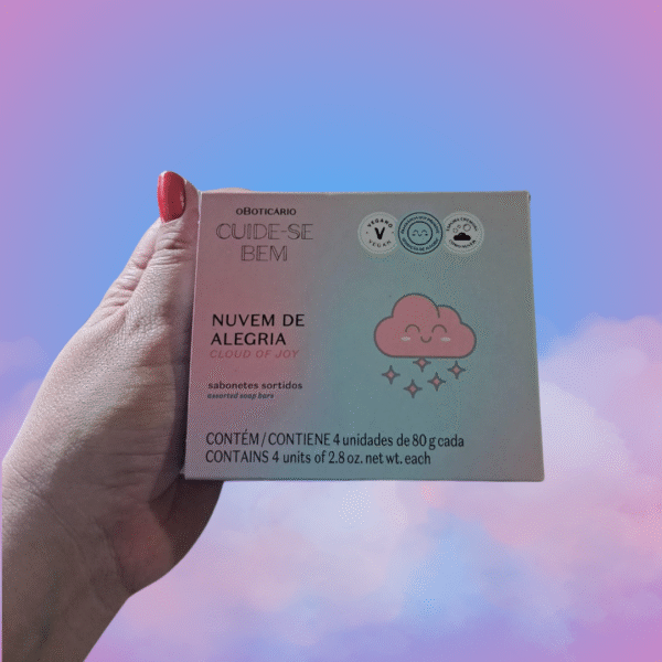 Kit Sabonetes Sortidos Cuide-se Bem Nuvem de Alegria 4x80g - Imagem 2