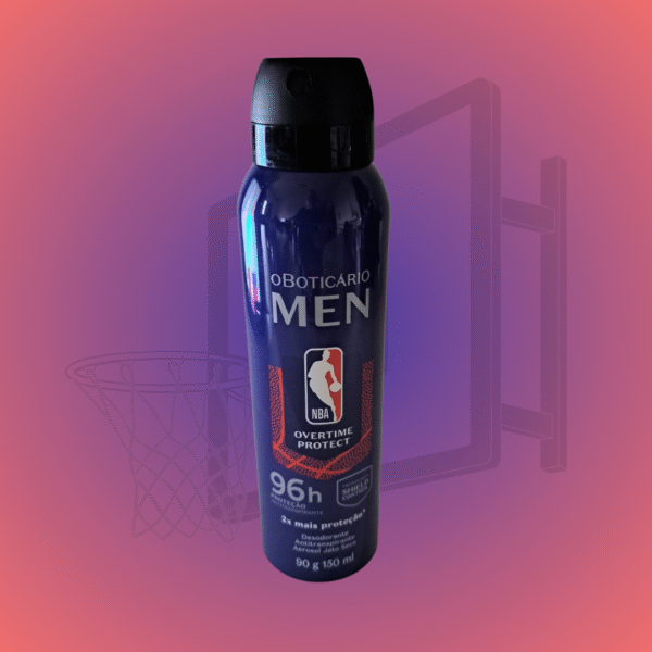 Desodorante Antitranspirante Aerosol Jato Seco Men NBA 150ml