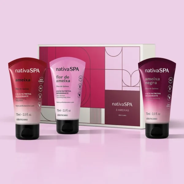 Mini Kit Presente Nativa Spa Ameixa (3 itens) - Imagem 2