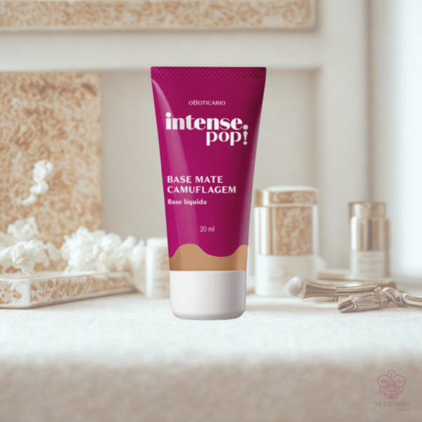 Base Mate Camuflagem Cor 190 Intense Pop! 20ml