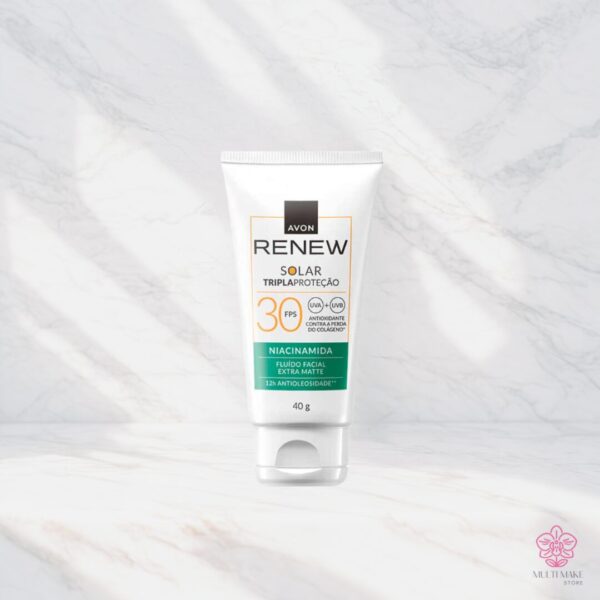 Renew Solar Fluído Facial Extra Matte Fps 30 40g