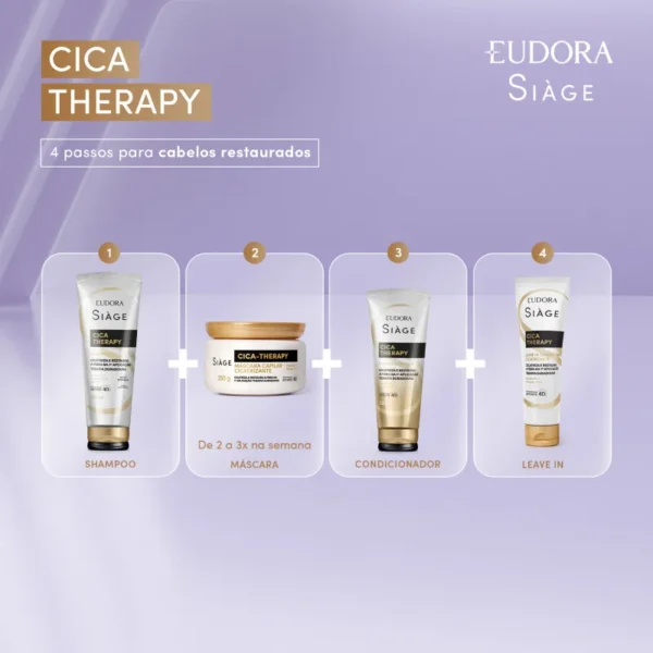 Shampoo Siàge Cica-Therapy 250ml - Imagem 3