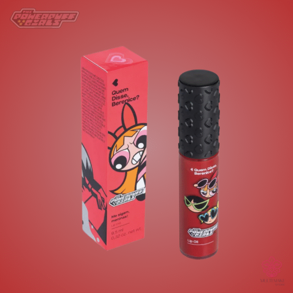 Lip Oil Vermelho Me Sigam Meninas QDB As Meninas Super Poderosas 9,5ml
