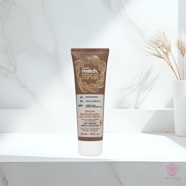 Sérum Revitalizador Para o Couro Cabeludo Match Ciência das Curvas 50ml