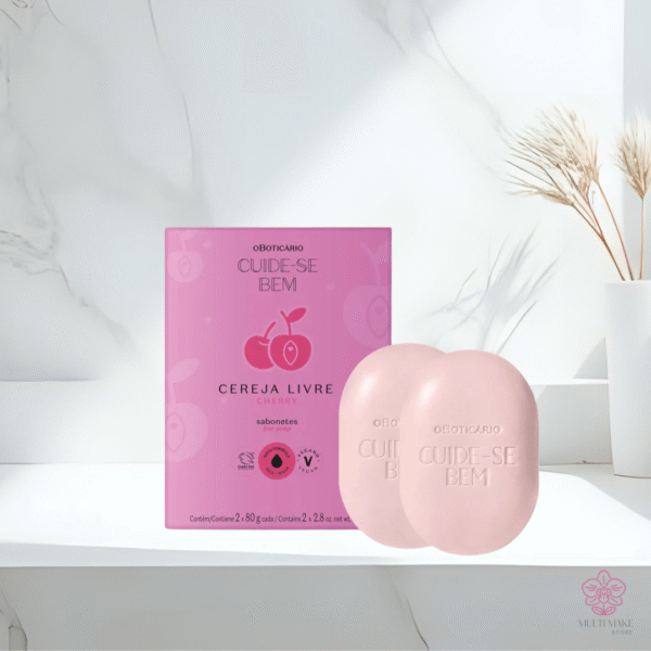 Sabonete Em Barra Cuide-Bem Cereja Livre 2x80g