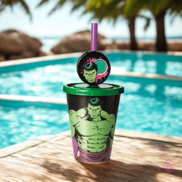 Copo Pingente Hulk 280ml